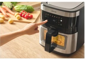 Sencor friggitrice ad aria 9 l 1700W/230V nero/cromo opaco