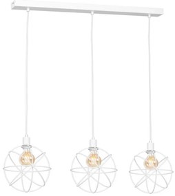 Lampadario a sospensione con filo GERID 3xE27/60W/230V