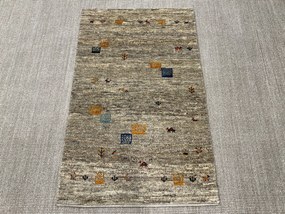 Gabbeh Tappeto 130x80 Marrone (Iran) Annodato A Mano