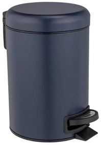 WENKO 25153100 - Cestino per rifiuti LEMAN 17x25 cm blu/nero