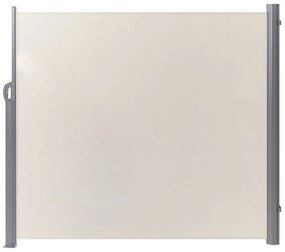 Tenda laterale estraibile 180 x 300 cm beige DORIO Beliani