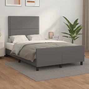 Giroletto Con Testiera Crema 120x200 Cm İn Similpelle /