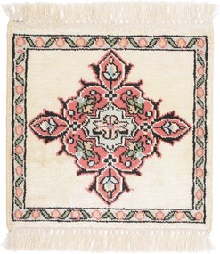 Cashmere Silk Tappeto orientale 30 x 30 (Indian) Annodato A Mano