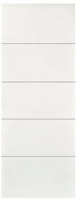 Anta per porta scorrevole Fourlines in mdf bianco L 93 x H 212 cm reversibile
