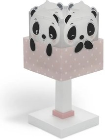 Dalber 63161S - Lampada per bambini PANDA 1xE14/40W/230V rosa