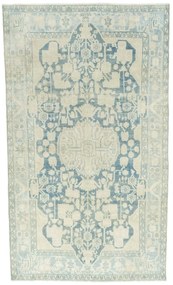 Hamedan Tappeto 260 x 160 Blu (Iran) Annodato A Mano
