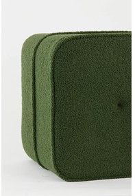Pouf verde oliva 40x40 cm Kiki - Light &amp; Living