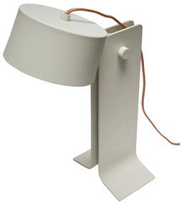 Lampada da tavolo beige (altezza 32 cm) Crea - Hübsch