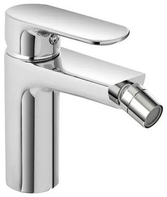 Set miscelatori lavabo bidet e doccia in ottone cromato con piletta Kreo
