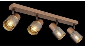 Globo 54314-4 - Faretto SATELLA 4xE14/40W/230V