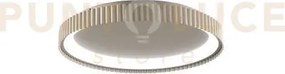 Plafoniera led nike oro in metallo 40w 5840lm cct 2700 e 3200 e 400...