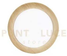 Plafoniera led arka bianca/legno 35w 5000lm cct 3000-4000-6500k 50x...