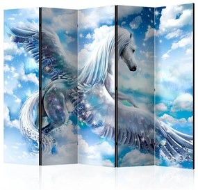 Paravento Pegasus (Blue) II [Room Dividers]