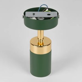 Brilagi - Faretto da parete POKER 1xGU10/25W/230V verde