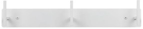 Attaccapanni da parete bianco in metallo 44 cm Chapman – Spinder Design