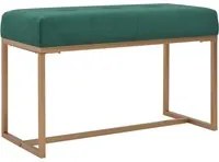 Panca 80 cm in Velluto Verde cod mxl 54061