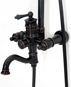 Set doccia con beccuccio Rea Vintage Black