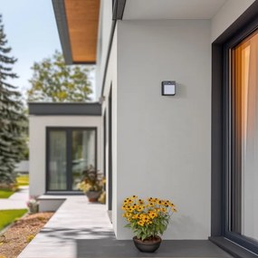 Brilagi-LED Lampada da parete esterna con sensore TERNI LED/12W/230V antr. IP44