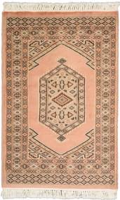 Bokhara Tappeto orientale 60 x 90 Beige (Pakistan) Annodato A Mano