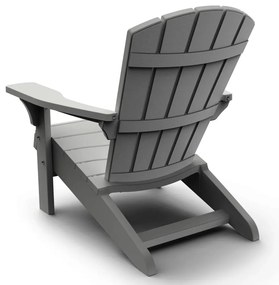 Keter sedia adirondack troy grigia