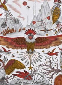 Clarke & Clarke Carta da parati Frontier - Gold