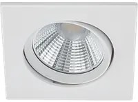 Faretto da Incasso Led Quadrato Orientabile Bianco Dimmerabile Pamir GD Trio