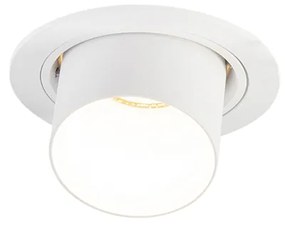 Faretto da incasso intelligente bianco orientabile incl. WiFi GU10 - Installa