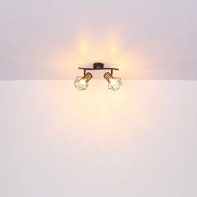 Globo 54017-2M - Luce Spot PRISKA 2xE27/40W/230V