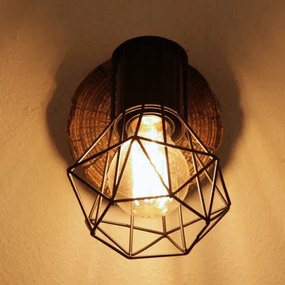 Globo 54017W-1 - Faretto da parete PRISKA 1xE27/60W/230V