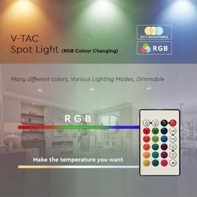 Lampadina LED RGB Dimmerabile P45 E14/4,8W/230V 3000K + telecomando
