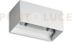 Atom applique da esterno 25w  2250 lm 4000 k bianco ip54 doppia emi...
