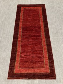 Loribaft Tappeto persiano 200x90 Rosso (Iran) Annodato A Mano