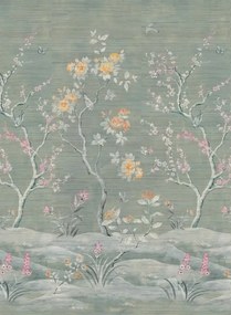 Designers Guild Wandbild Manohari Grasscloth - Blossom