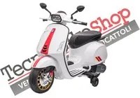 Moto Scooter Elettrico per Bambini Piaggio Vespa Sprint 12V colore Bianco