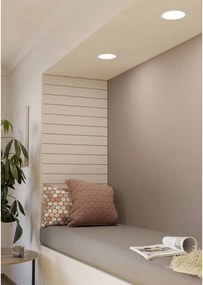 Plafoniera LED/da incasso grigia FUEVA 5 – EGLO