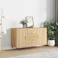 Credenza Rovere Sonoma 100x36x60 cm in Legno Multistrato 828151