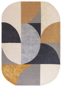 Tappeto in lana giallo ocra 200x300 cm Sunset - Asiatic Carpets