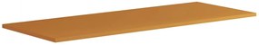 Top per lavabo Niwa L 120 x H 1.8 x P 46 cm laccato opaco senape truciolare