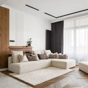 MAXLIGHT C0190D - Plafoniera LED dimmerabile LINEAR LED/18W/230V nero