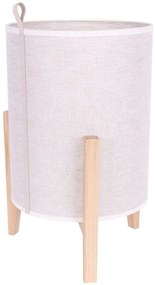 Spot-Light 72719174 - Lampada da tavolo CASIOPEA 1xE27/40W/230V rovere