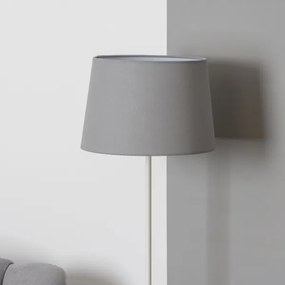 Brilagi - Lampada da terra LED CERIA 1xE27/40W/230V Ø 30 cm grigio/bianco