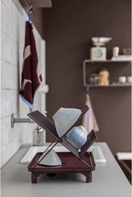 Scolapiatti a due piani burgundy 42x29 cm Dry-It – Mette Ditmer Denmark