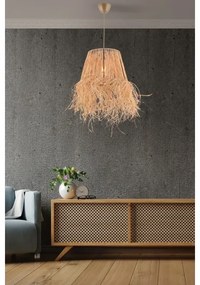 Lampadario a sospensione con filo VALANCE 1xE27/40W/230V marrone