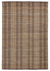 Kave Home - Tappeto Sinta in juta jacquard marrone 200 x 300 cm