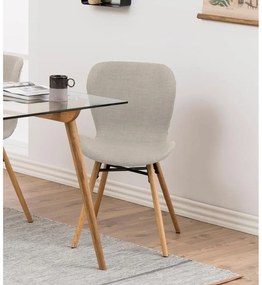 Set di 2 sedie da pranzo beige Batilda - Actona