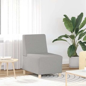 Divano Sedia Grigio Nuvola 55 Cm İn Tessuto /