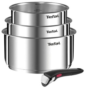 Tefal - Set 4 pezzi pentole INGENIO EMOTION acciaio inox