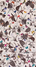 Tapete Bird Song von Osborne & Little - Multi/ Stone