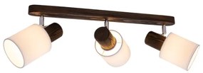 Spot-Light DO2248356 - Lampada da soffitto TRENDY 3xE27/15W/230V pino