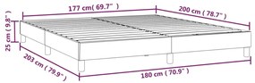 Giroletto Tortora 180x200 cm in Tessuto